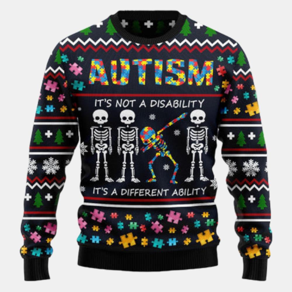 Autism Different Ugly Sweater