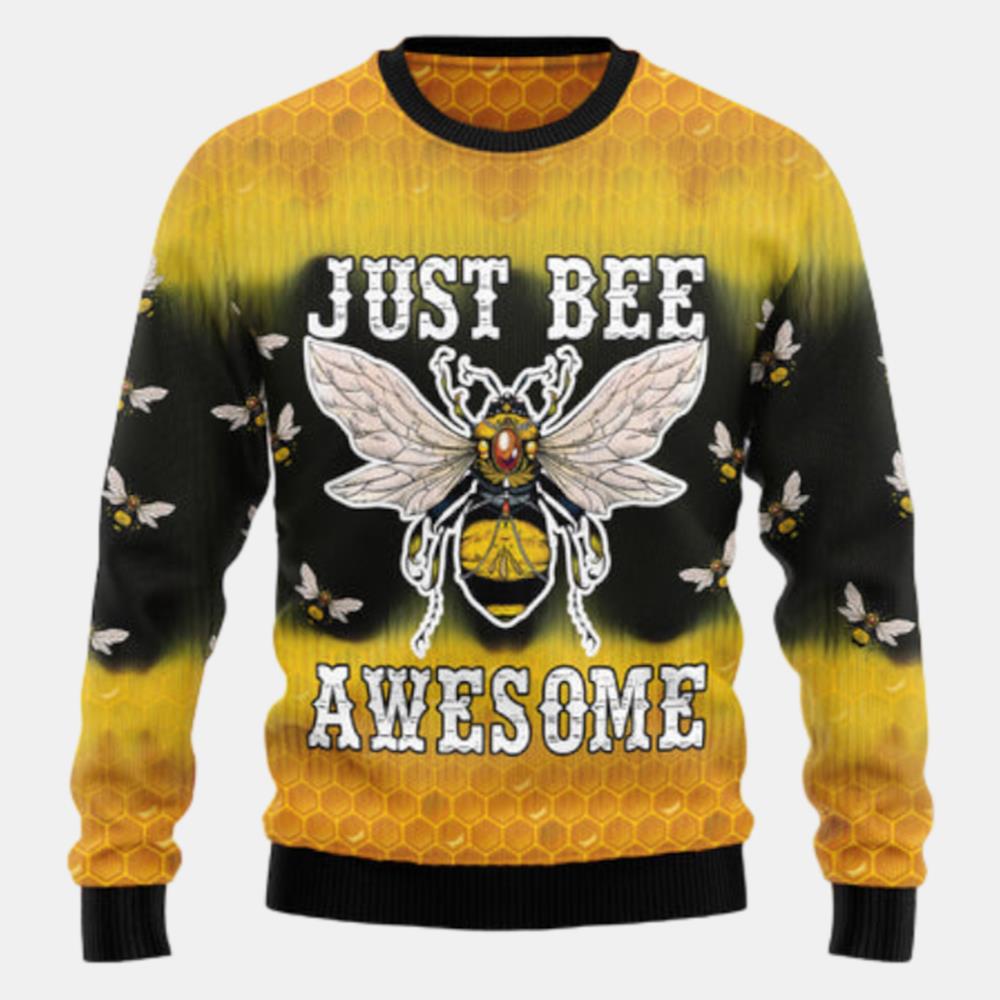Bee Tie Dye Ugly Sweater