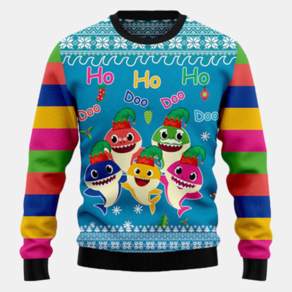 Shark Doo Doo Doo Ugly Sweater