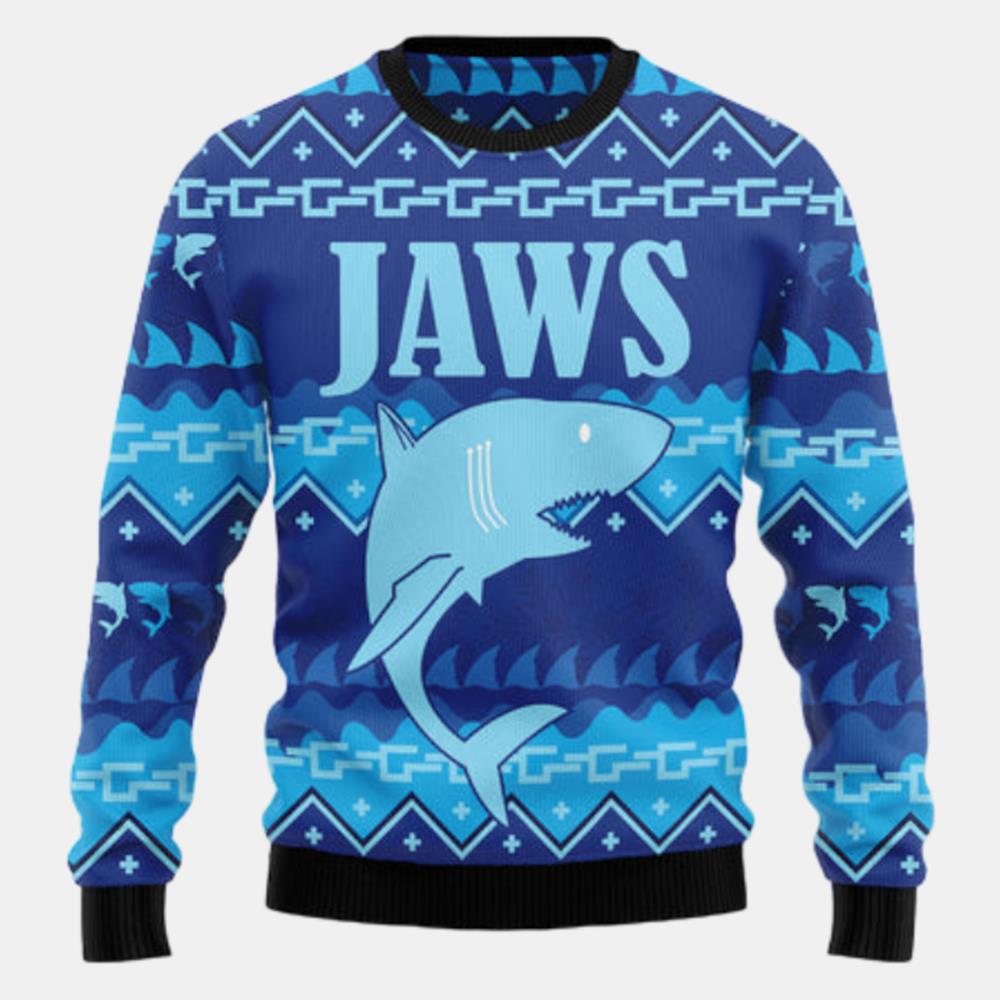 Shark Jaws Ugly Sweater