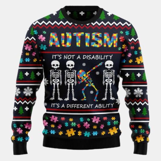 Autism Different Ugly Sweater