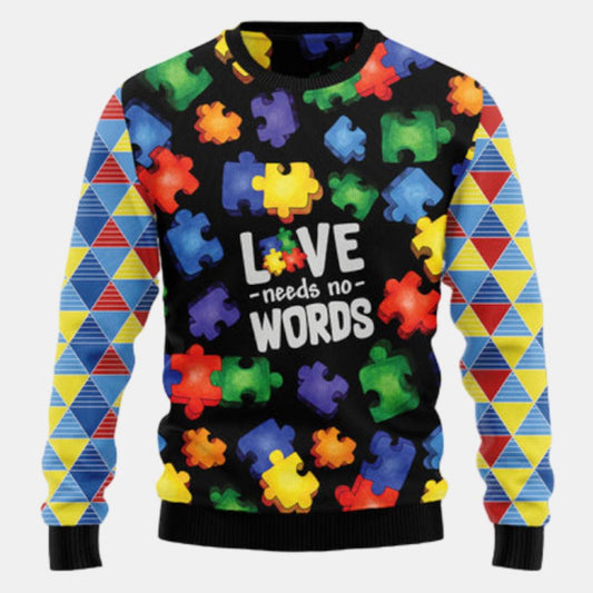 Autism Love Ugly Sweater