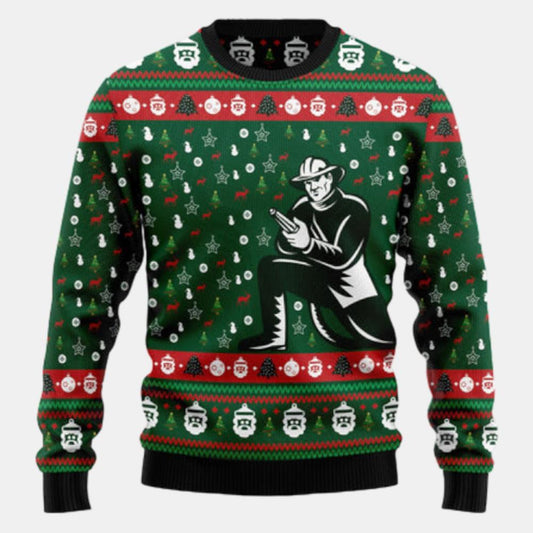 Awesome Firefighter Ugly Sweater