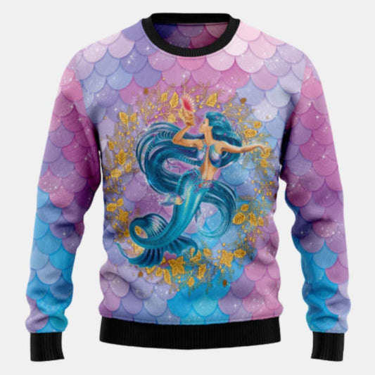 Awesome Mermaid Ugly Sweater