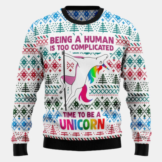 Be A Unicorn Ugly Sweater