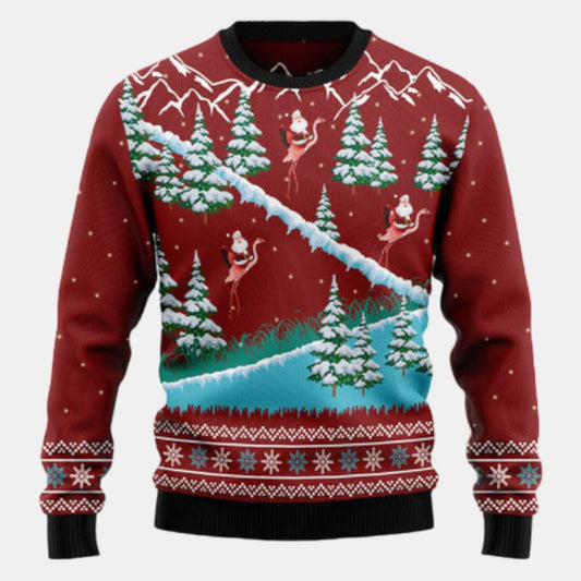Beautiful Flamingo Ugly Sweater