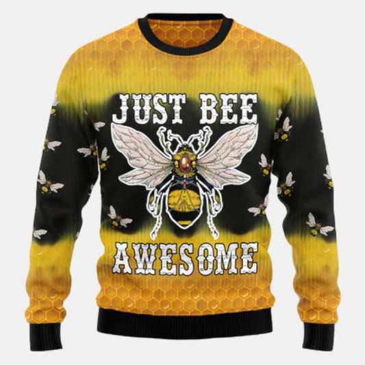 Bee Tie Dye Ugly Sweater