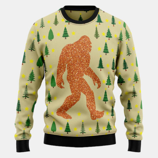 Bigfoot Sasquatch Ugly Sweater