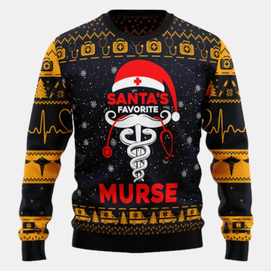 Santa Murse Ugly Sweater