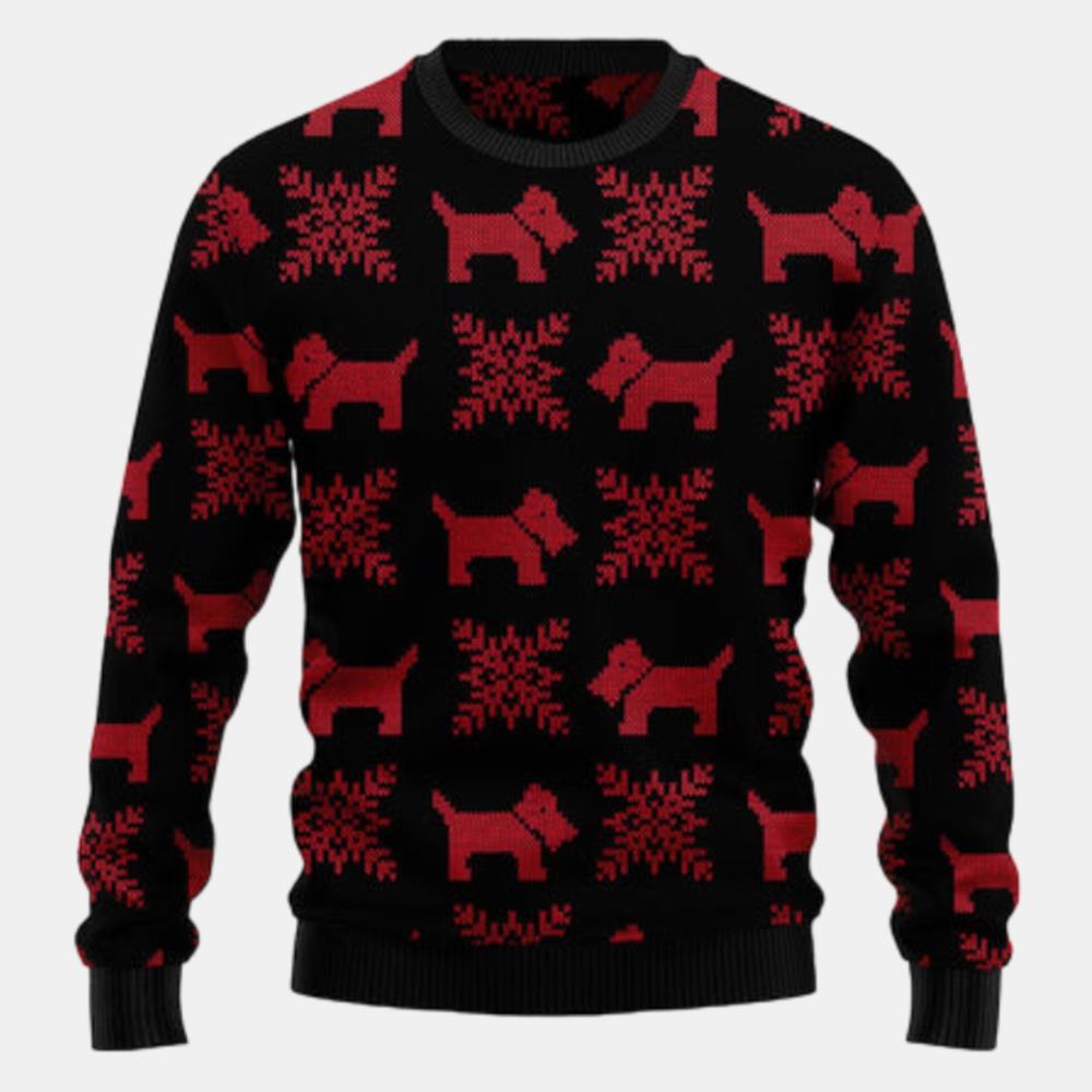 Scottish Terrier Christmas 2 Ugly Sweater