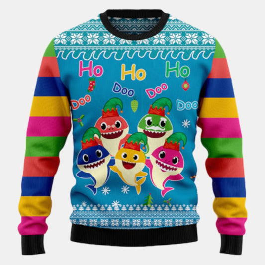 Shark Doo Doo Doo Ugly Sweater
