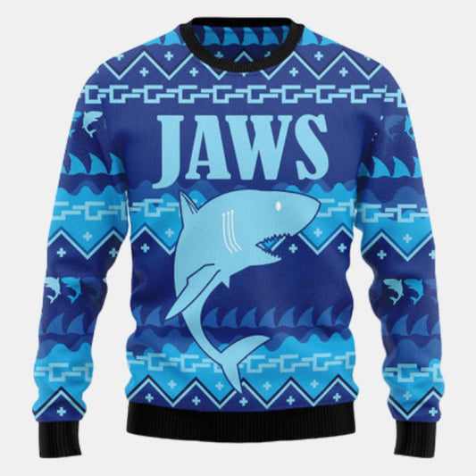 Shark Jaws Ugly Sweater