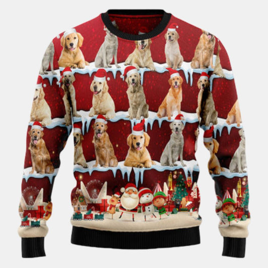 Siberian Husky 1 Ugly Sweater