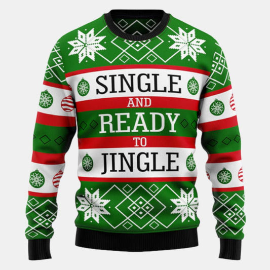 Single Ready To Jingle Ugly Sweater