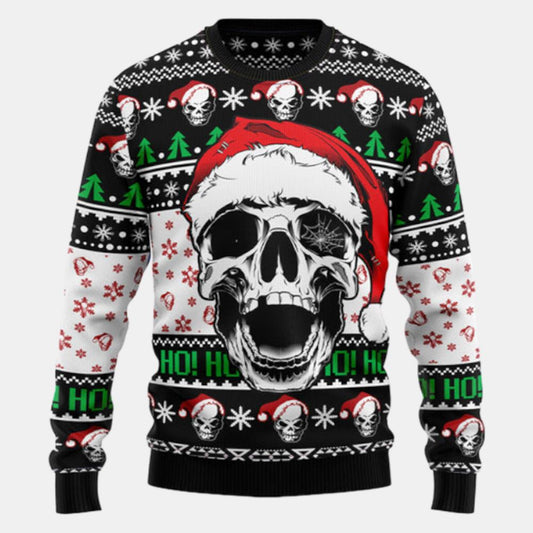 Skull Xmas Ugly Sweater