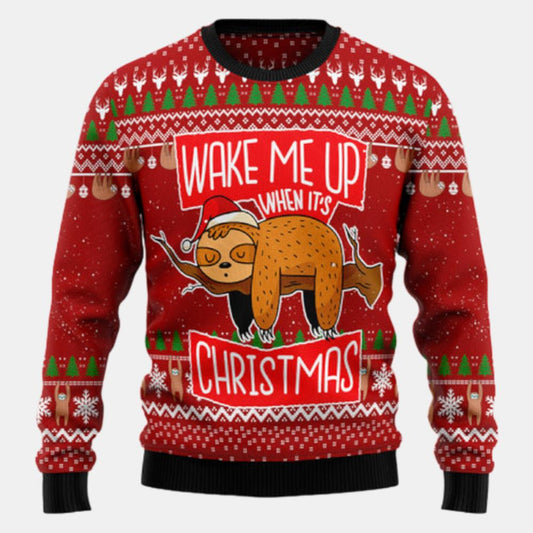 Sloth Its Christmas Ugly Sweater
