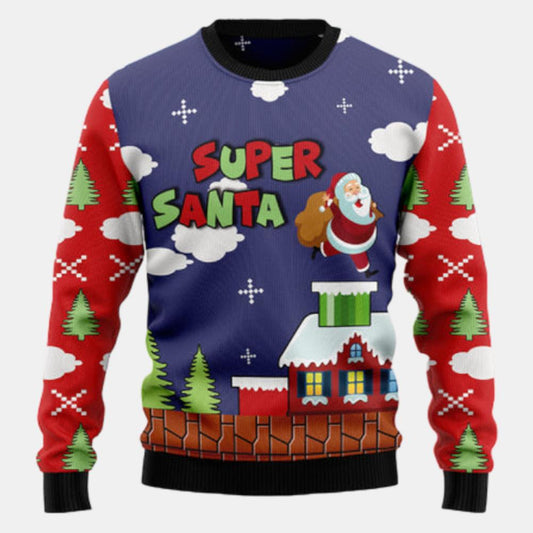 Super Santa Ugly Sweater