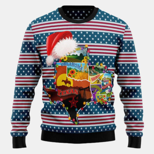 Texas Xmas Ugly Sweater